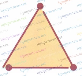 火柴游戏智力题之搭7个等边三角形