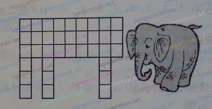 大象图形分拼问题